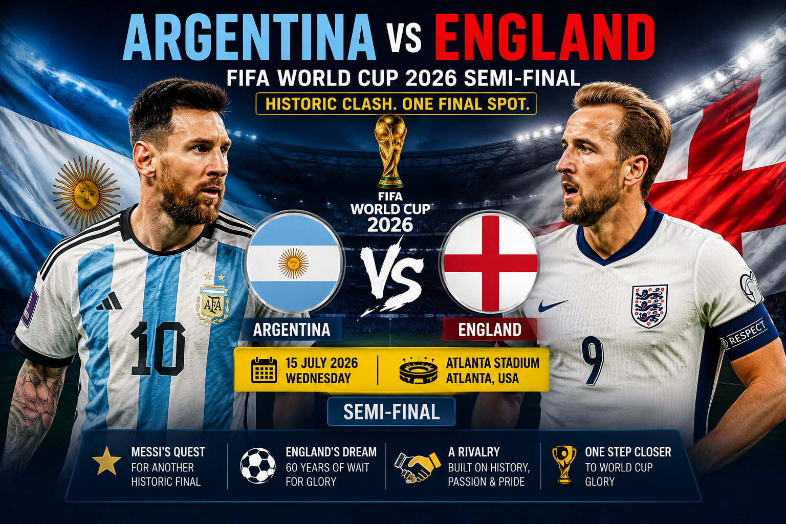 Argentina vs England 202